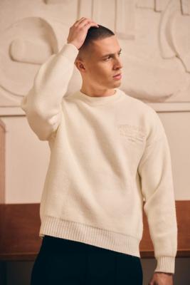 Croyez 'En Vous' Knit Sweater Heren Gebroken Wit - Maat M - Kleur: Gebroken Wit | Soccerfanshop Croyez 'En Vous' Knit Sweater Heren Gebroken Wit - Maat M - Kleur: Gebroken Wit | Soccerfanshop