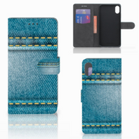 Apple iPhone Xs Max Wallet Case met Pasjes Jeans