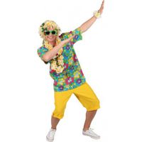 Hawaii hemd blauw