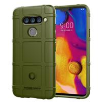 Volledige dekking schokbestendig TPU Case voor LG V40 ThinQ (groen)