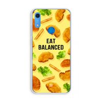 Eat Balanced: Huawei Y6s Transparant Hoesje