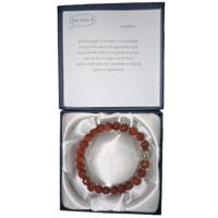 Halfedelstenen Armband in Geschenkdoos Goudvloed