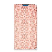 iPhone 14 Pro Max Hoesje met Magneet Pattern Orange - thumbnail