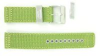Diesel horlogeband DZ2051 Textiel Groen 21mm + groen stiksel - thumbnail