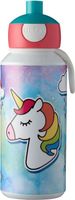 Drinkfles pop-up Campus 400 ml - Unicorn