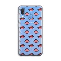 Lipjes: Samsung Galaxy A40 Transparant Hoesje