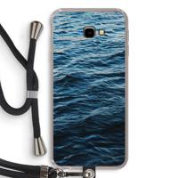 Oceaan: Samsung Galaxy J4 Plus Transparant Hoesje met koord