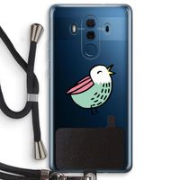 Birdy: Huawei Mate 10 Pro Transparant Hoesje met koord