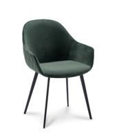 Stoel Carmen velvet Green