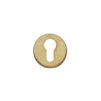 Rozet PC rond messing getrommeld