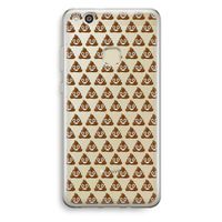 Poop emoji: Huawei Ascend P10 Lite Transparant Hoesje