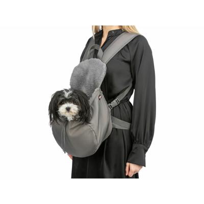 Huisdierenrugzak Trixie Molly Grijs Polyester 25 × 38 × 17 CM