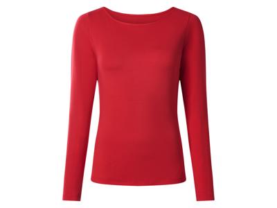 esmara Dames longsleeve (Rood, M (40/42))