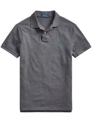 Polo Ralph Lauren polo en coton à logo Polo Pony - Gris