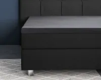 Primaviera Deluxe Topper Satijn Hoeslaken Antraciet 180 x 200 cm