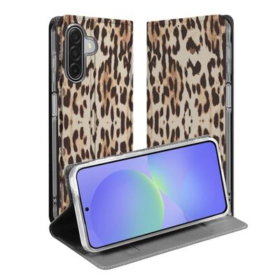 Smart Cover Hoesje Samsung Galaxy A17 Leopard