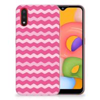 Samsung Galaxy A01 | TPU bumper | Waves Pink