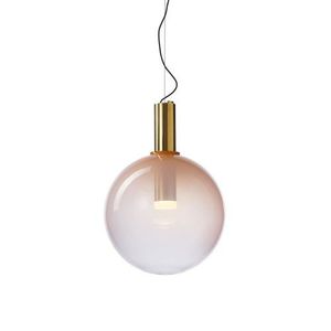 Bomma Phenomena Hanglamp - Large Ball - Roze - Goud