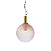 Bomma Phenomena Hanglamp - Large Ball - Roze - Goud - thumbnail