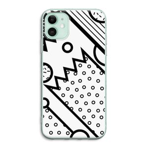 Pop Art #4: iPhone 11 Transparant Hoesje