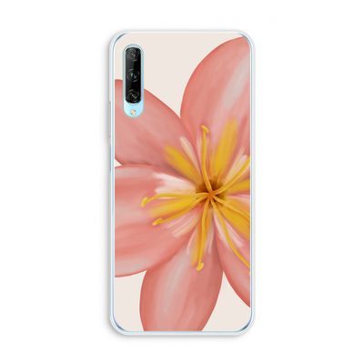 Pink Ellila Flower: Huawei P Smart Pro Transparant Hoesje