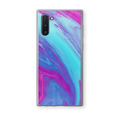 Zweverige regenboog: Samsung Galaxy Note 10 Transparant Hoesje