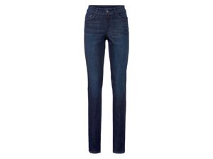 esmara Dames jeans - straight fit (34, Donkerblauw/lang)