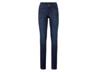 esmara Dames jeans - straight fit (34, Donkerblauw/kort)