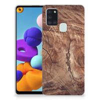 Samsung Galaxy A21s | Bumper Hoesje | Tree Trunk