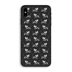 Zwarte poes: iPhone XS Biologisch afbreekbaar hoesje
