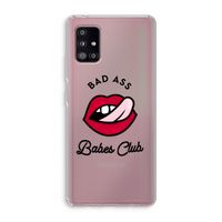 Badass Babes Club: Samsung Galaxy A51 5G Transparant Hoesje