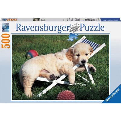 Golden Retriever puzzel, 500 stukjes