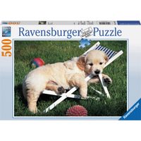 Golden Retriever puzzel, 500 stukjes