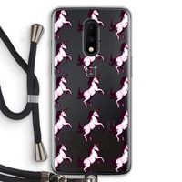 Musketon Unicorn: OnePlus 7 Transparant Hoesje met koord Musketon Unicorn: OnePlus 7 Transparant Hoesje met koord