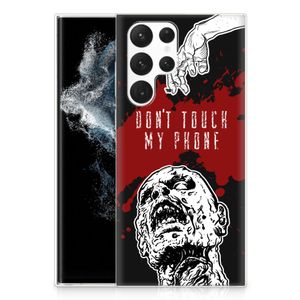 Samsung Galaxy S22 Ultra Silicone-hoesje Zombie Blood