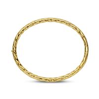 14K Geelgouden Bangle Armband - Luxe en Tijdloze Gouden Armband
