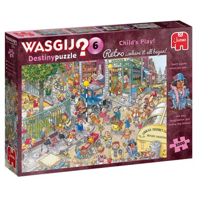 Jumbo Wasgij? Retro Destiny 6 Kinderspel 1000 stukjes