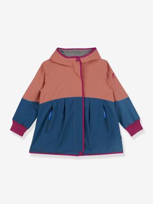 Waterdichte overgangsjas voor meisjes AINA MOVE FINKID, colorblock terracotta