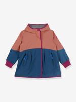 Waterdichte overgangsjas voor meisjes AINA MOVE FINKID, colorblock terracotta