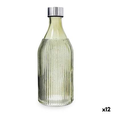 Waterfles Quid Maison Groen Glas 1 L (12 Stuks)
