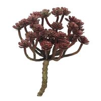 Cacta rood 19 cm kunstplant - Nova nature