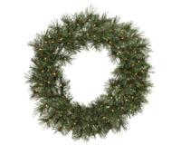 Cashmere krans BO prel d63h63c groen kerst - Everlands