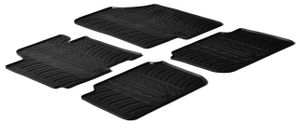 Rubbermatten passend voor Hyundai Elantra sedan 2011- (T-Design 4-delig) GL0200