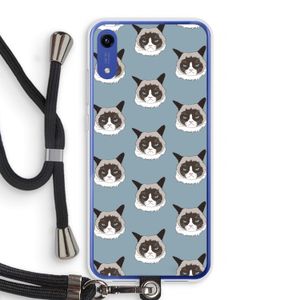 It's a Purrr Case: Honor Play 8A Transparant Hoesje met koord