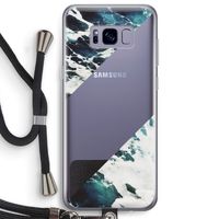 Golven: Samsung Galaxy S8 Plus Transparant Hoesje met koord