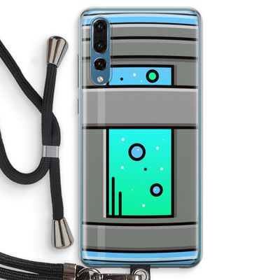 Chug Bottle: Huawei P20 Pro Transparant Hoesje met koord