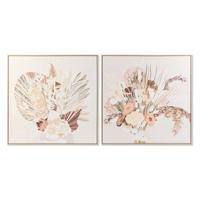 Canvas DKD Home Decor polyestyreen Canvas 100 x 4 x 100 cm