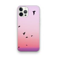 Fly away: iPhone 12 Pro Transparant Hoesje