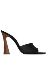 Saint Laurent mules Suite 105 mm - Noir