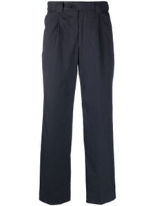 Paul Smith pantalon en coton biologique à coupe droite - Bleu